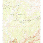 United States Geological Survey Yosemite Falls, CA (1992, 24000-Scale) digital map