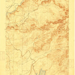 United States Geological Survey Yosemite Lake, CA (1916, 31680-Scale) digital map