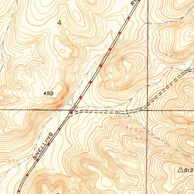United States Geological Survey Yosemite Lake, CA (1948, 24000-Scale) digital map