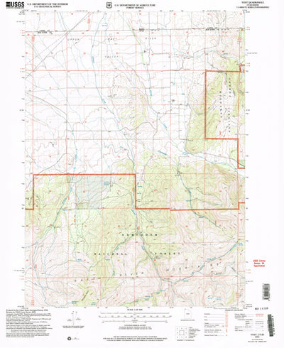 United States Geological Survey Yost, UT-ID (2001, 24000-Scale) digital map