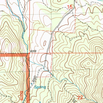 United States Geological Survey Yost, UT-ID (2001, 24000-Scale) digital map