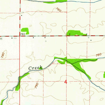 United States Geological Survey Young America, IN (1959, 24000-Scale) digital map