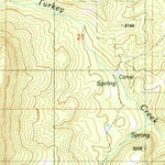 United States Geological Survey Young, AZ (1990, 24000-Scale) digital map