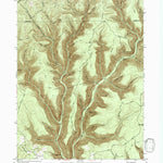 United States Geological Survey Young Womans Creek, PA (1946, 24000-Scale) digital map