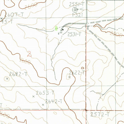 United States Geological Survey Youngquist Mine, MT (1983, 24000-Scale) digital map