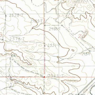 United States Geological Survey Youngquist Mine, MT (1983, 24000-Scale) digital map