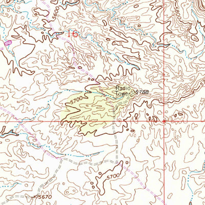 United States Geological Survey Youngs Lake, NM (1963, 24000-Scale) digital map