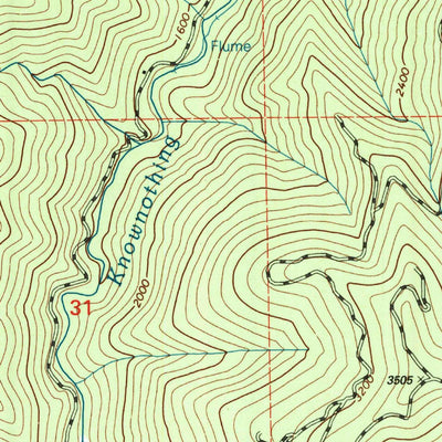 United States Geological Survey Youngs Peak, CA (2001, 24000-Scale) digital map
