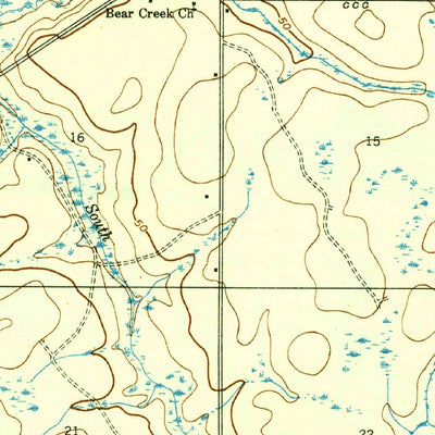 United States Geological Survey Youngstown, FL (1945, 31680-Scale) digital map