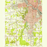 United States Geological Survey Youngstown, OH (1951, 24000-Scale) digital map
