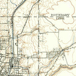 United States Geological Survey Youngstown, OH-PA (1906, 62500-Scale) digital map