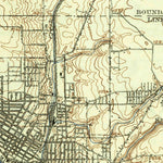 United States Geological Survey Youngstown, OH-PA (1908, 62500-Scale) digital map
