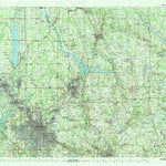 United States Geological Survey Youngstown, OH-PA (1986, 100000-Scale) digital map