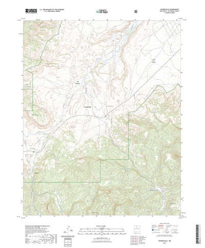 United States Geological Survey Youngsville, NM (2023, 24000-Scale) digital map