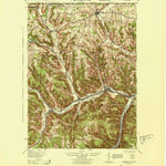 United States Geological Survey Youngsville, PA-NY (1943, 62500-Scale) digital map