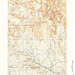 United States Geological Survey Younts Peak, WY (1905, 125000-Scale) digital map