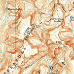 United States Geological Survey Younts Peak, WY (1905, 125000-Scale) digital map