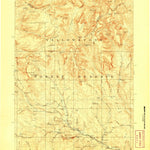 United States Geological Survey Younts Peak, WY (1907, 125000-Scale) digital map