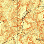 United States Geological Survey Younts Peak, WY (1907, 125000-Scale) digital map
