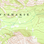 United States Geological Survey Younts Peak, WY (1970, 24000-Scale) digital map