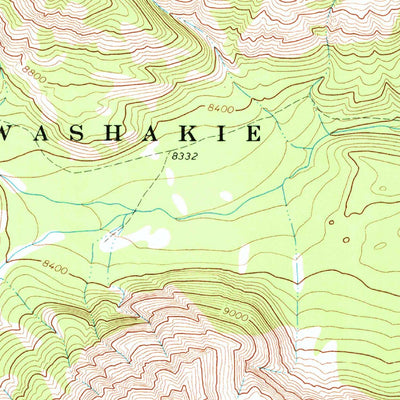 United States Geological Survey Younts Peak, WY (1970, 24000-Scale) digital map