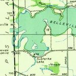 United States Geological Survey Ypsilanti East, MI (1936, 31680-Scale) digital map