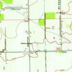 United States Geological Survey Ypsilanti East, MI (1953, 24000-Scale) digital map