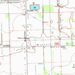 United States Geological Survey Ypsilanti East, MI (1996, 24000-Scale) digital map