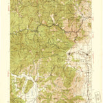 United States Geological Survey Yreka, CA (1939, 125000-Scale) digital map