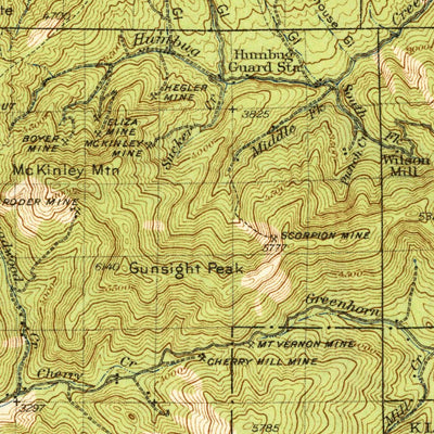 United States Geological Survey Yreka, CA (1939, 125000-Scale) digital map