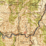 United States Geological Survey Yreka, CA (1939, 125000-Scale) digital map