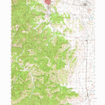 United States Geological Survey Yreka, CA (1954, 62500-Scale) digital map