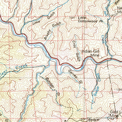 United States Geological Survey Yreka, CA (1979, 100000-Scale) digital map
