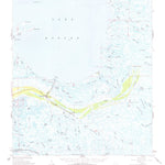 United States Geological Survey Yscloskey, LA (1957, 62500-Scale) digital map