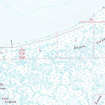 United States Geological Survey Yscloskey, LA (1957, 62500-Scale) digital map