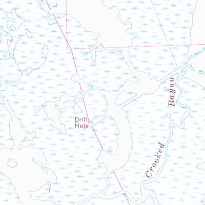 United States Geological Survey Yscloskey, LA (1968, 24000-Scale) digital map