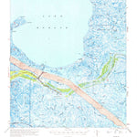 United States Geological Survey Yscloskey, LA (1969, 62500-Scale) digital map