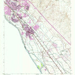 United States Geological Survey Ysleta, TX (1955, 24000-Scale) digital map