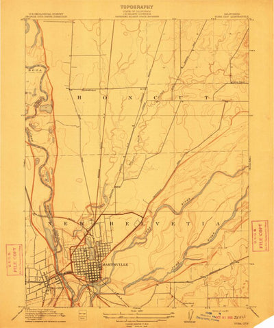 United States Geological Survey Yuba City, CA (1911, 31680-Scale) digital map