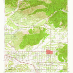 United States Geological Survey Yucaipa, CA (1954, 24000-Scale) digital map