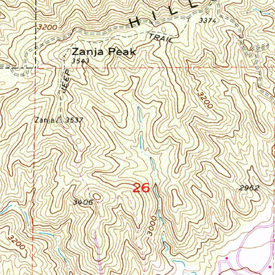 United States Geological Survey Yucaipa, CA (1967, 24000-Scale) digital map