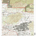 United States Geological Survey Yucaipa, CA (1996, 24000-Scale) digital map