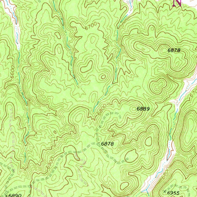 United States Geological Survey Yucca Hill, AZ (1968, 24000-Scale) digital map