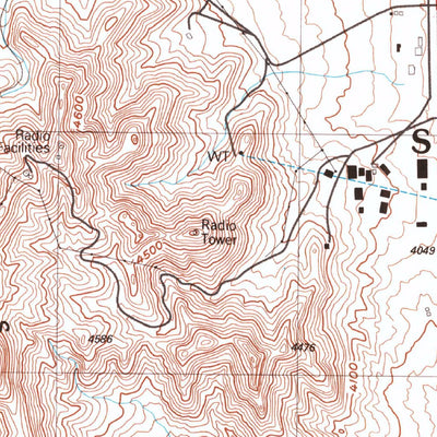 United States Geological Survey Yucca Lake, NV (1986, 24000-Scale) digital map