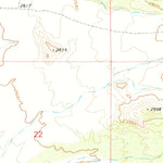 United States Geological Survey Yucca NE, AZ (1970, 24000-Scale) digital map