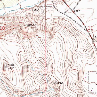 United States Geological Survey Yucca Valley North, CA (1972, 24000-Scale) digital map