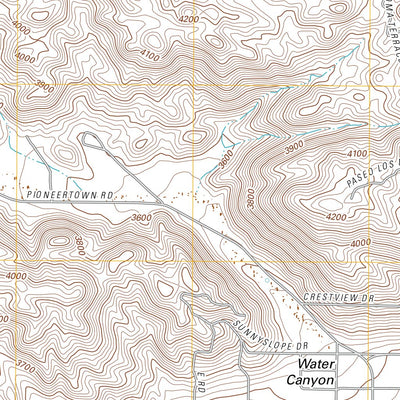 United States Geological Survey Yucca Valley North, CA (2012, 24000-Scale) digital map