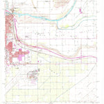 United States Geological Survey Yuma East, AZ-CA (1965, 24000-Scale) digital map