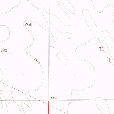 United States Geological Survey Yuma NE, CO (1971, 24000-Scale) digital map