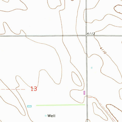 United States Geological Survey Yuma South, CO (1972, 24000-Scale) digital map